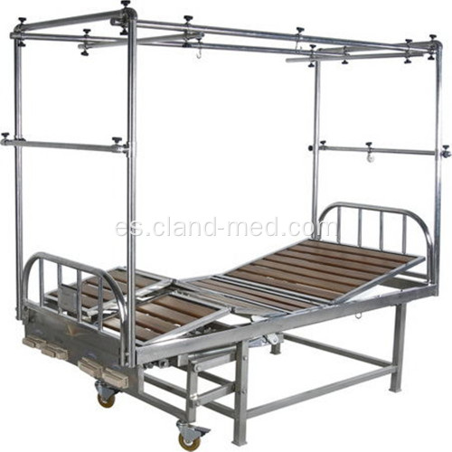 Cama de hospital de marco de tracción ajustable médica de venta caliente